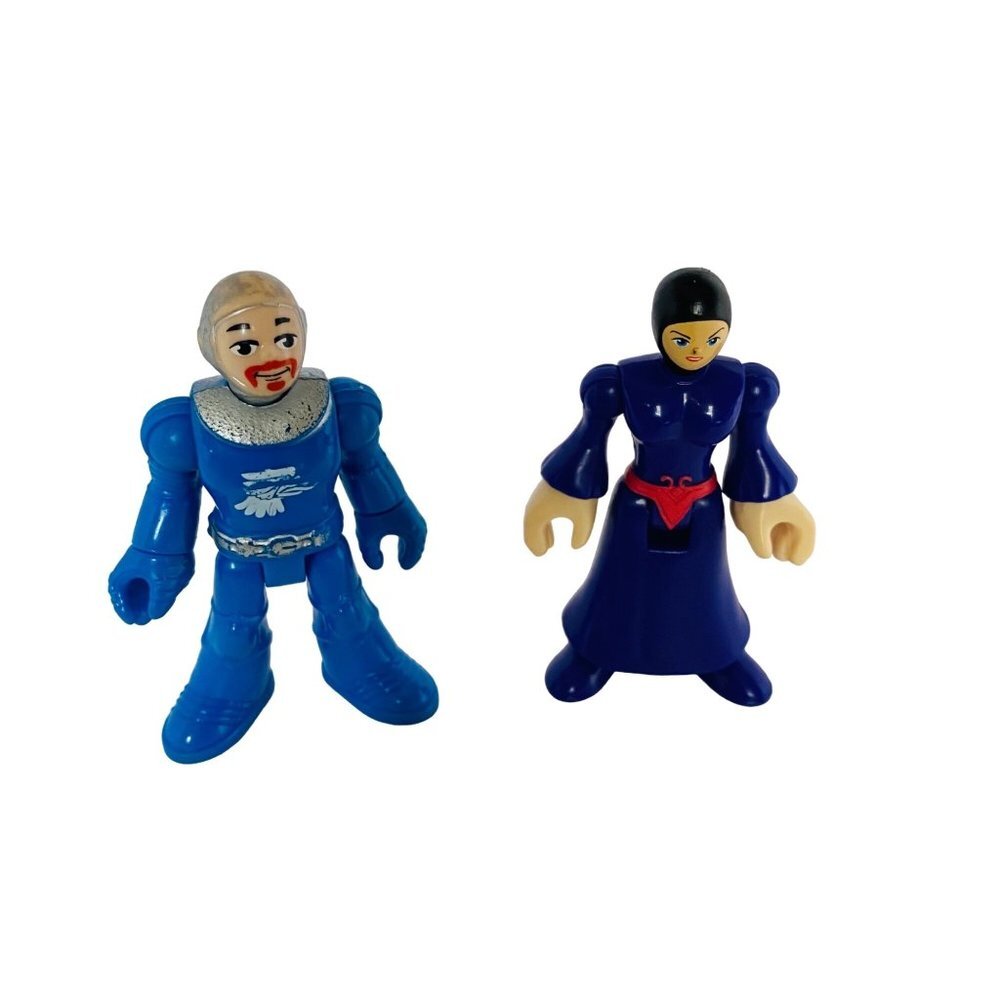 Imaginext Lot Eagle Talon Castle Blue Knight and Rita Repulsa Power Rangers 3”